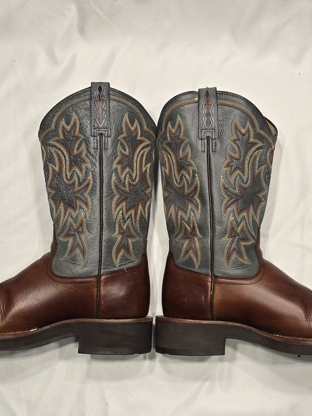 Ariat Delilah Western Leather Square Toe Cowgirl Boot - Picture 6 of 15